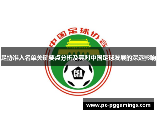 足协准入名单关键要点分析及其对中国足球发展的深远影响